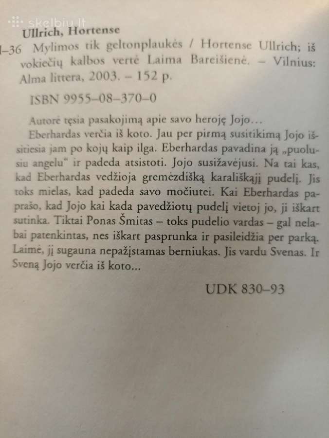 Hortense Ullrich knygos (6 vnt.) - nuotraukos Nr. 10