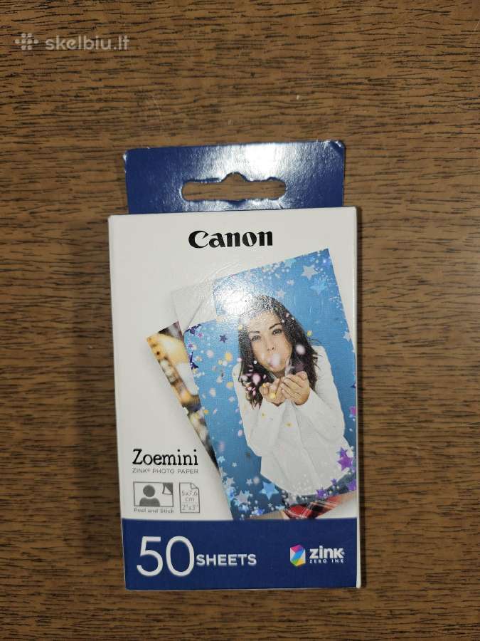 Naujas Canon spausdintuvas Zoemini - nuotraukos Nr. 3