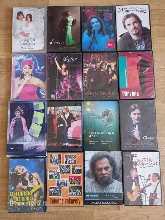 Muzikiniai Dvd