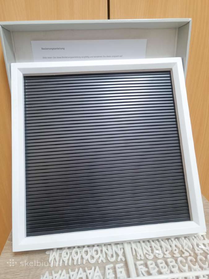 Žinučių lenta su LED apšvietimu - nuotraukos Nr. 4