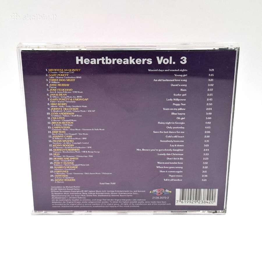 Heartbreakers Vol.3 (CD, rinkinys) - nuotraukos Nr. 2