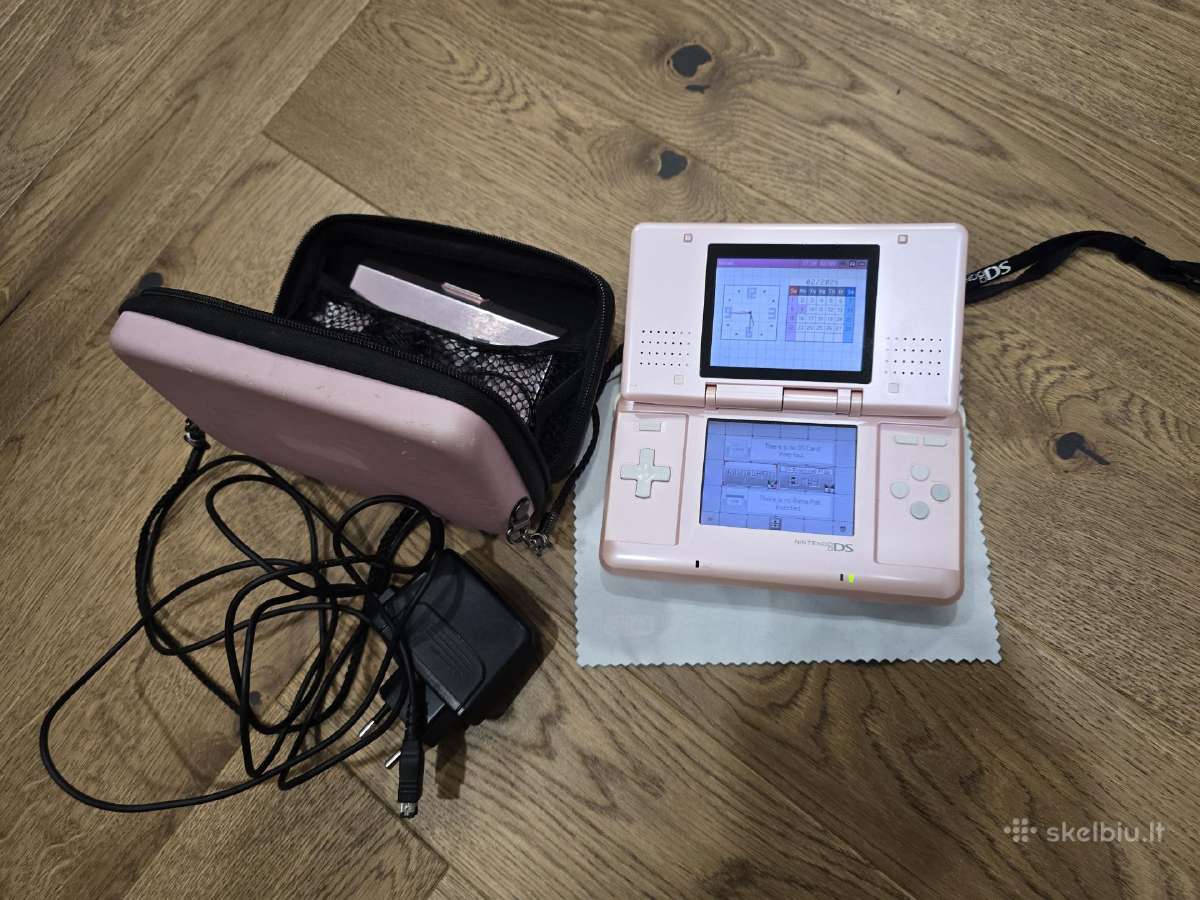 Nintendo DS pink.