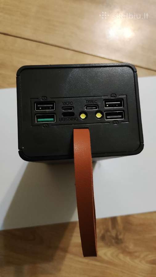 Skubiai Power bank su prožektorium - nuotraukos Nr. 5
