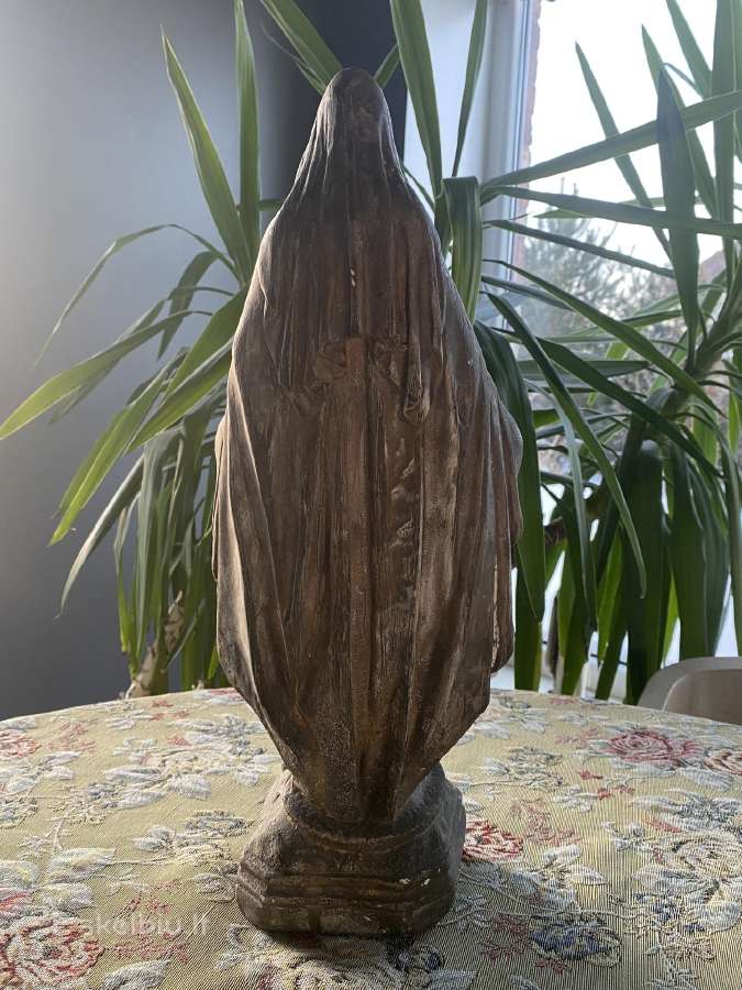 Graži vintažinė Mergelės Marijos statula - nuotraukos Nr. 4
