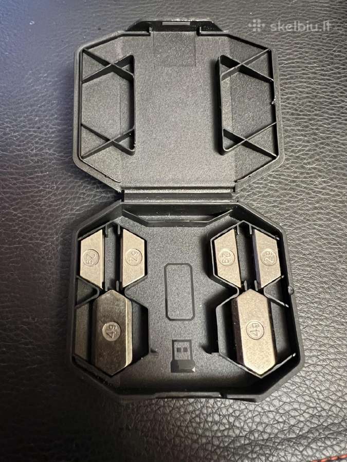 Logitech pelės svareliai (gal G502 modelio ) - nuotraukos Nr. 2