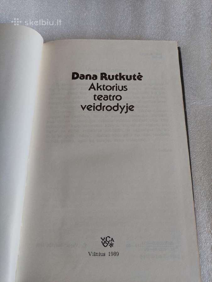 Aktorius teatro veidrodyje - nuotraukos Nr. 2