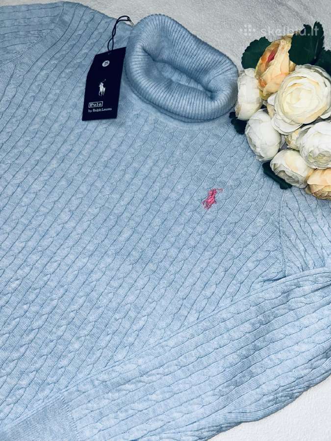 Ralph Lauren megztinis aukštu kaklu XL medvilnė