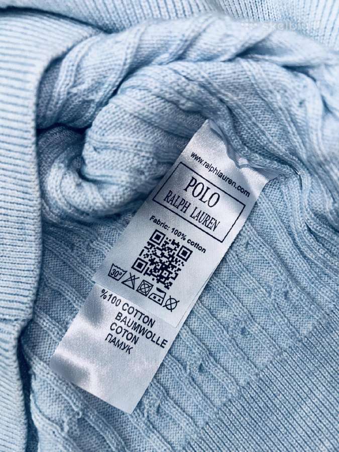 Ralph Lauren megztinis aukštu kaklu XL medvilnė - nuotraukos Nr. 5