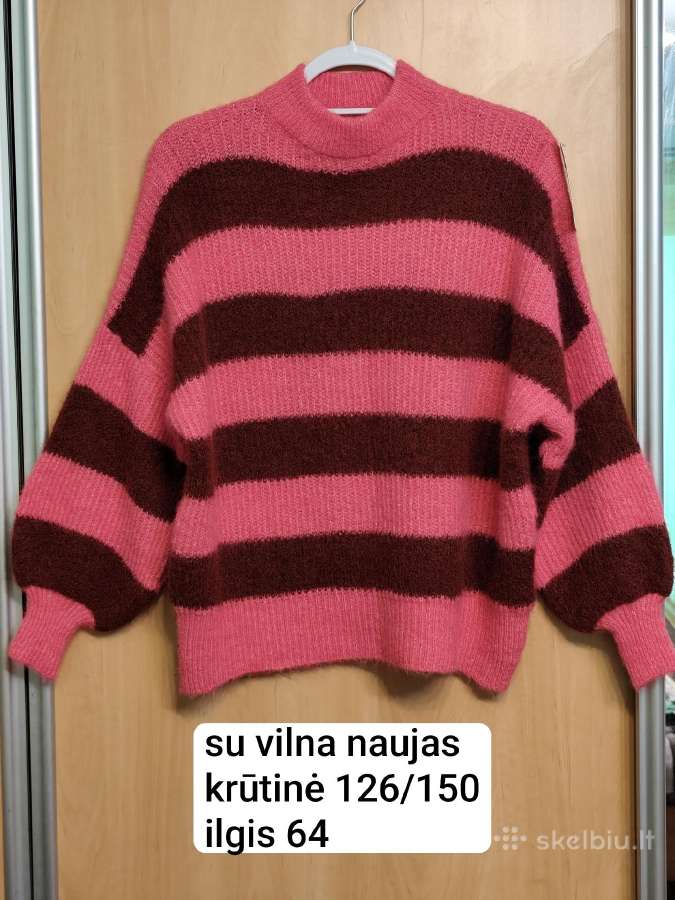 Ryškus megztinis su vilna (Italija)