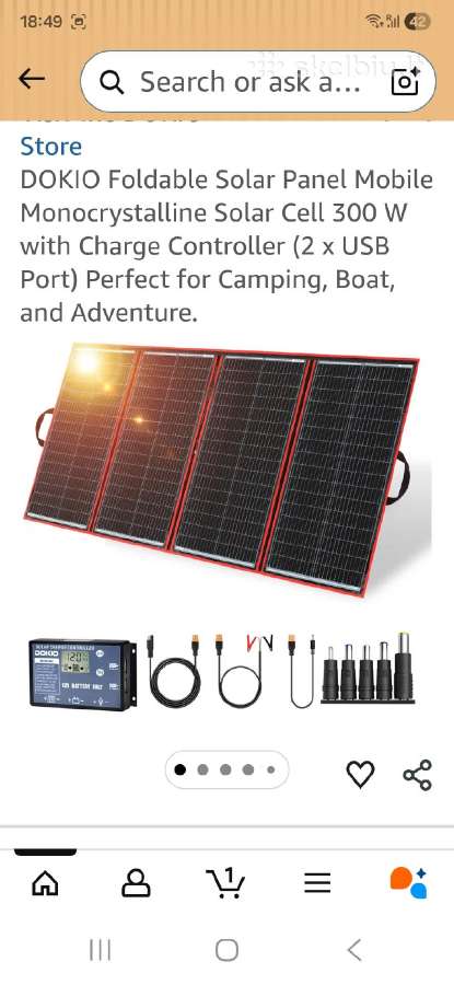 Saules panele 300w