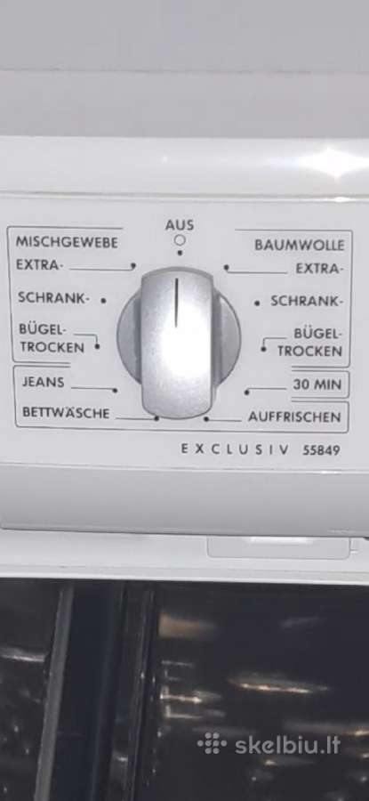 Aeg Exclusiv 55849 džiovyklė - nuotraukos Nr. 7
