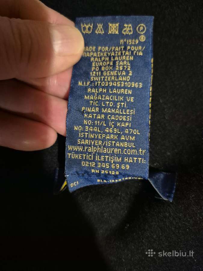 Ralph Lauren 100% vilna šalikas - nuotraukos Nr. 3