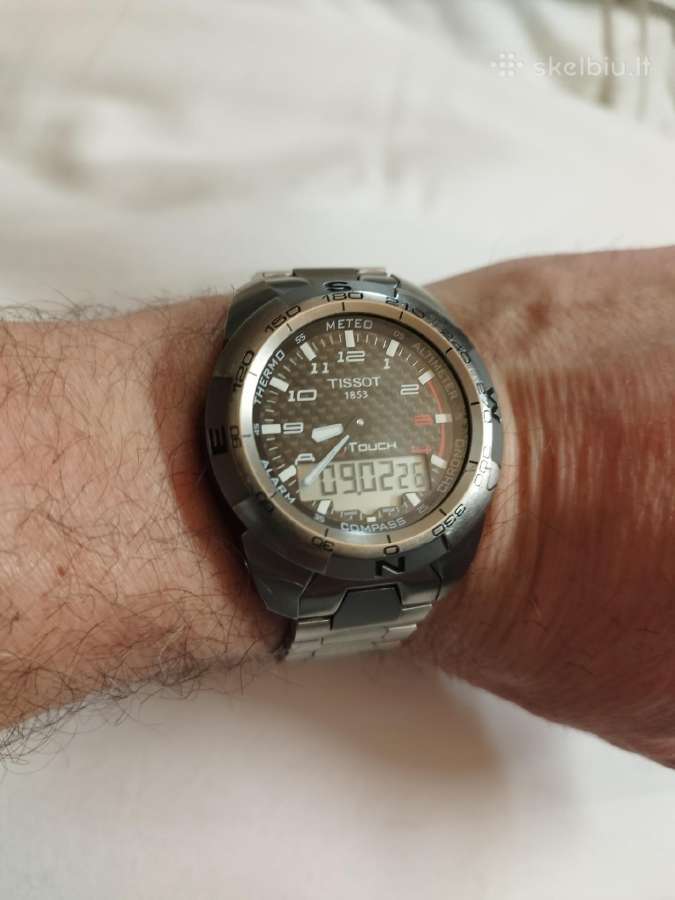 Tissot T-touch expert titaninis laikrodis - nuotraukos Nr. 4