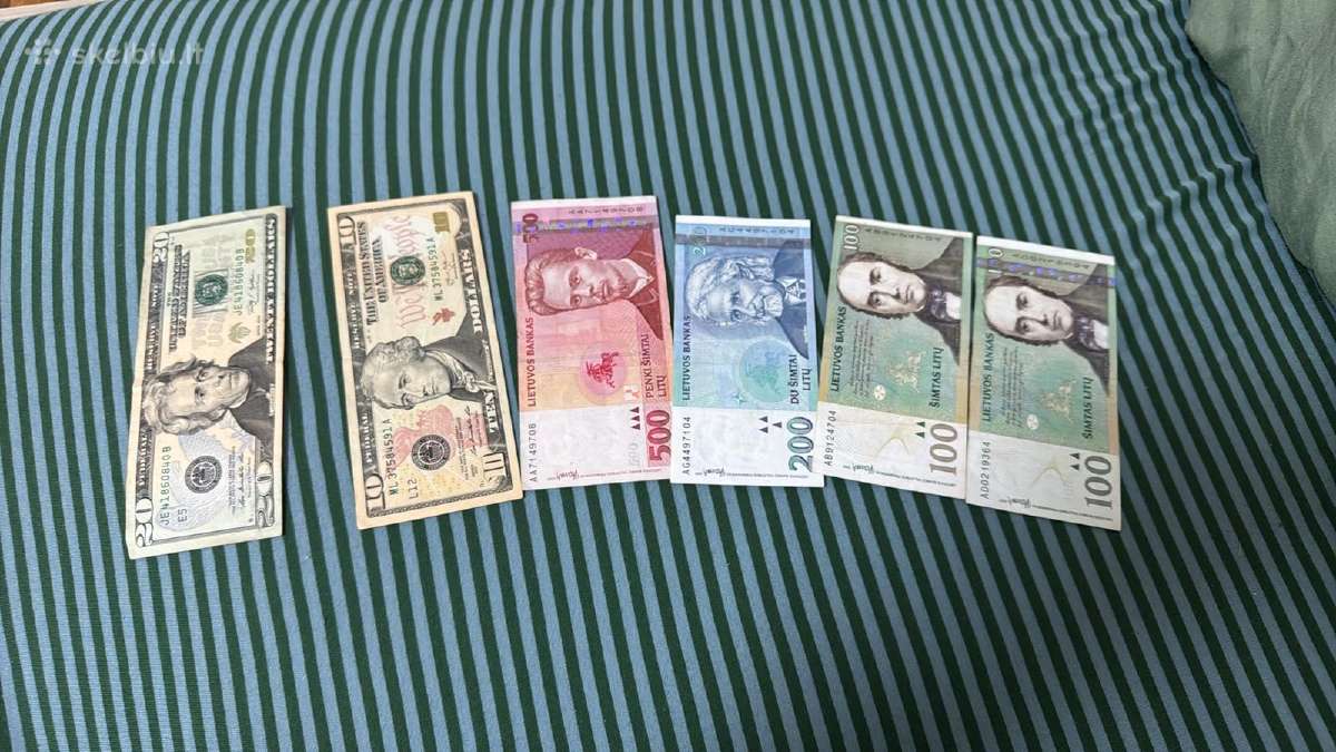 Parduodu banknotus