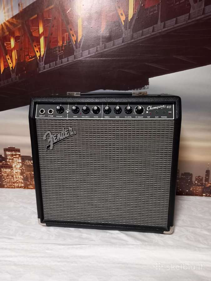 Fender Champion 40 Gitaros Kubas