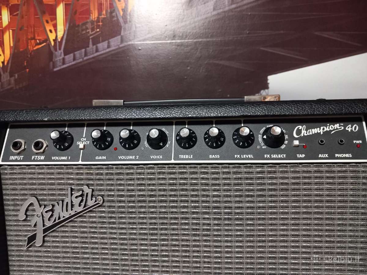 Fender Champion 40 Gitaros Kubas - nuotraukos Nr. 2