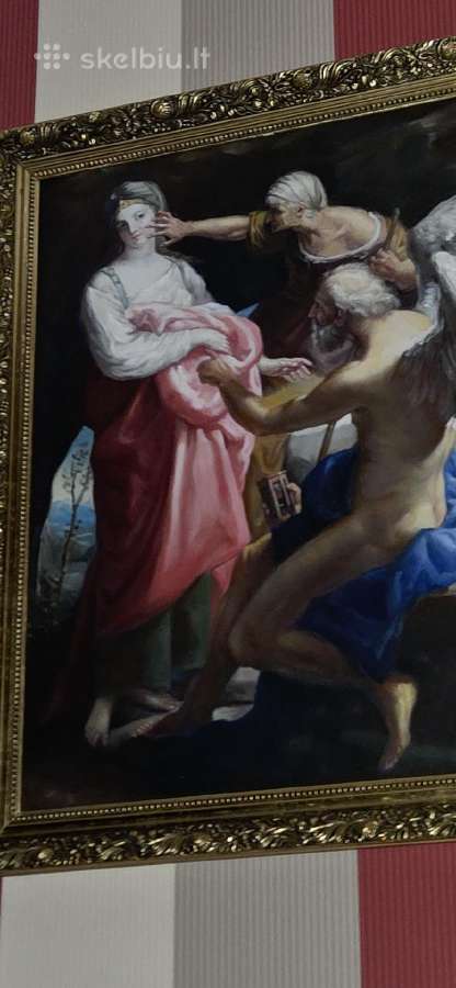 Du seni paveikslai. Drobė Aliejus. XIX a. Keitimas - nuotraukos Nr. 10