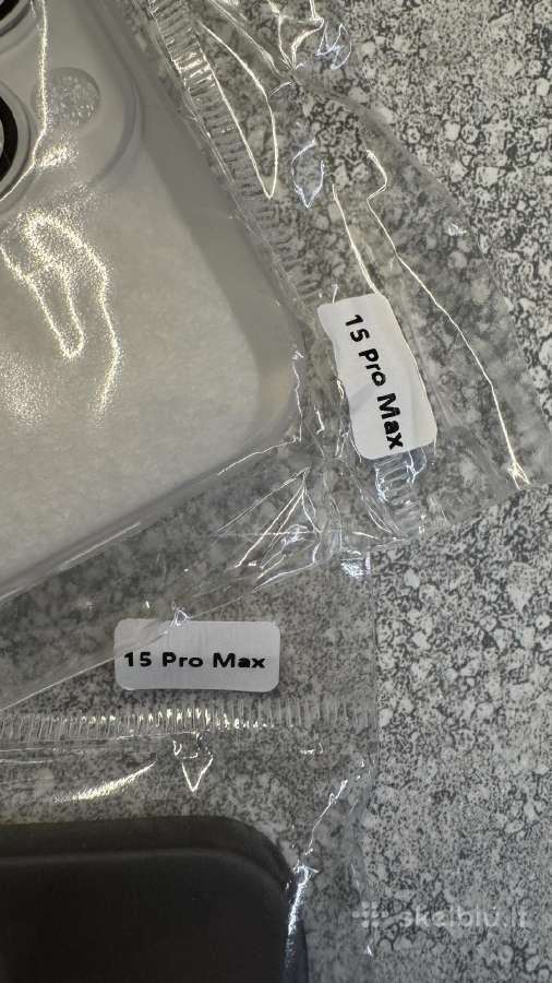 iPhone 15 pro max dėklai skaidrūs - nuotraukos Nr. 2