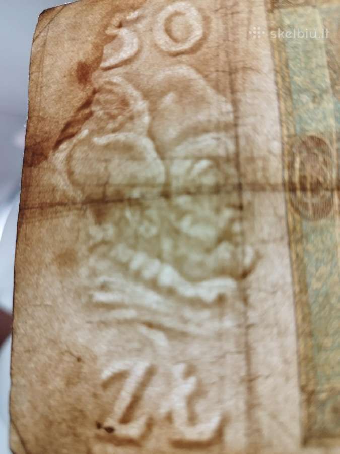 Banknotas cirkuliavęs Vilniaus krašte