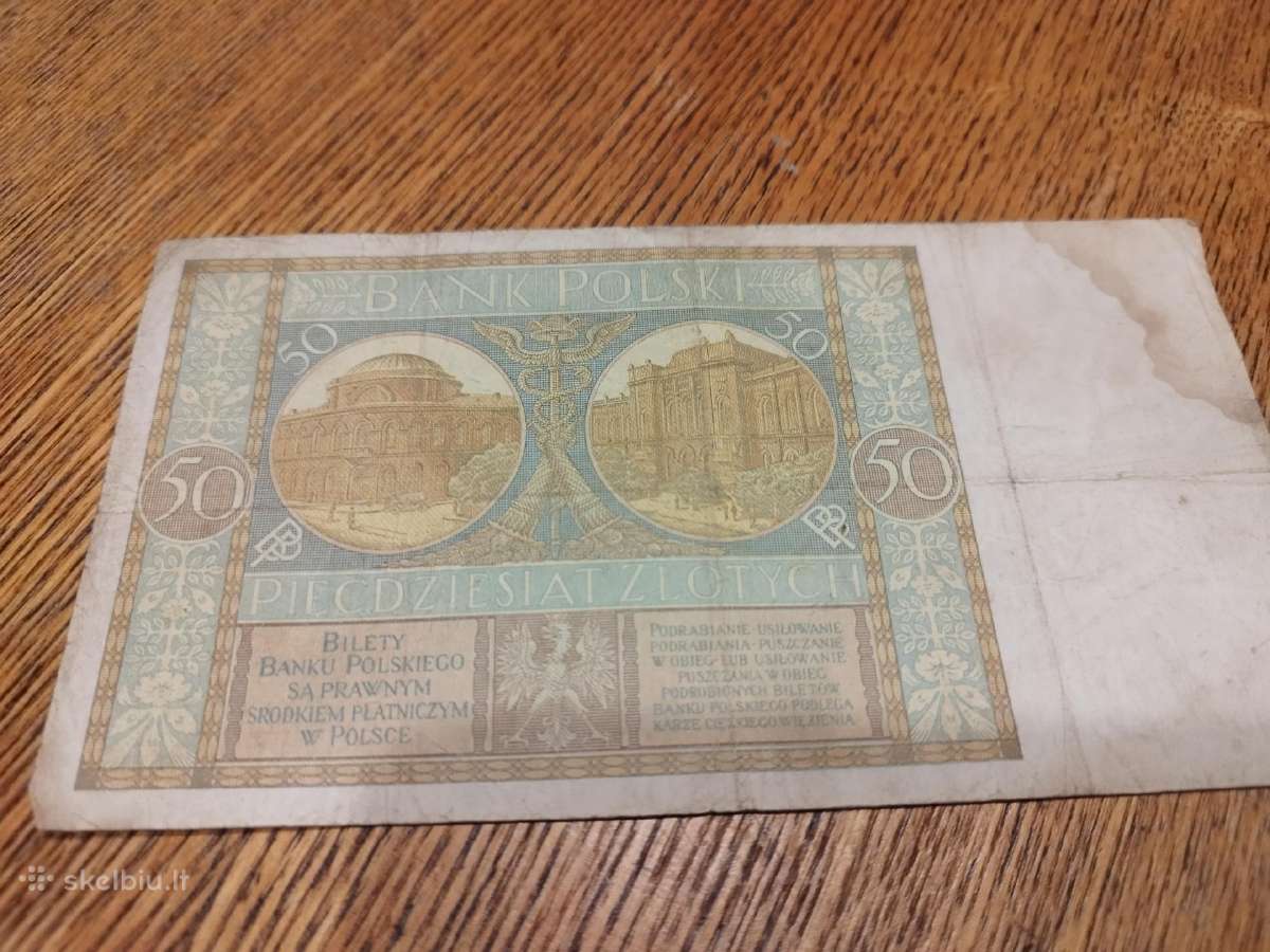 Banknotas cirkuliavęs Vilniaus krašte - nuotraukos Nr. 2