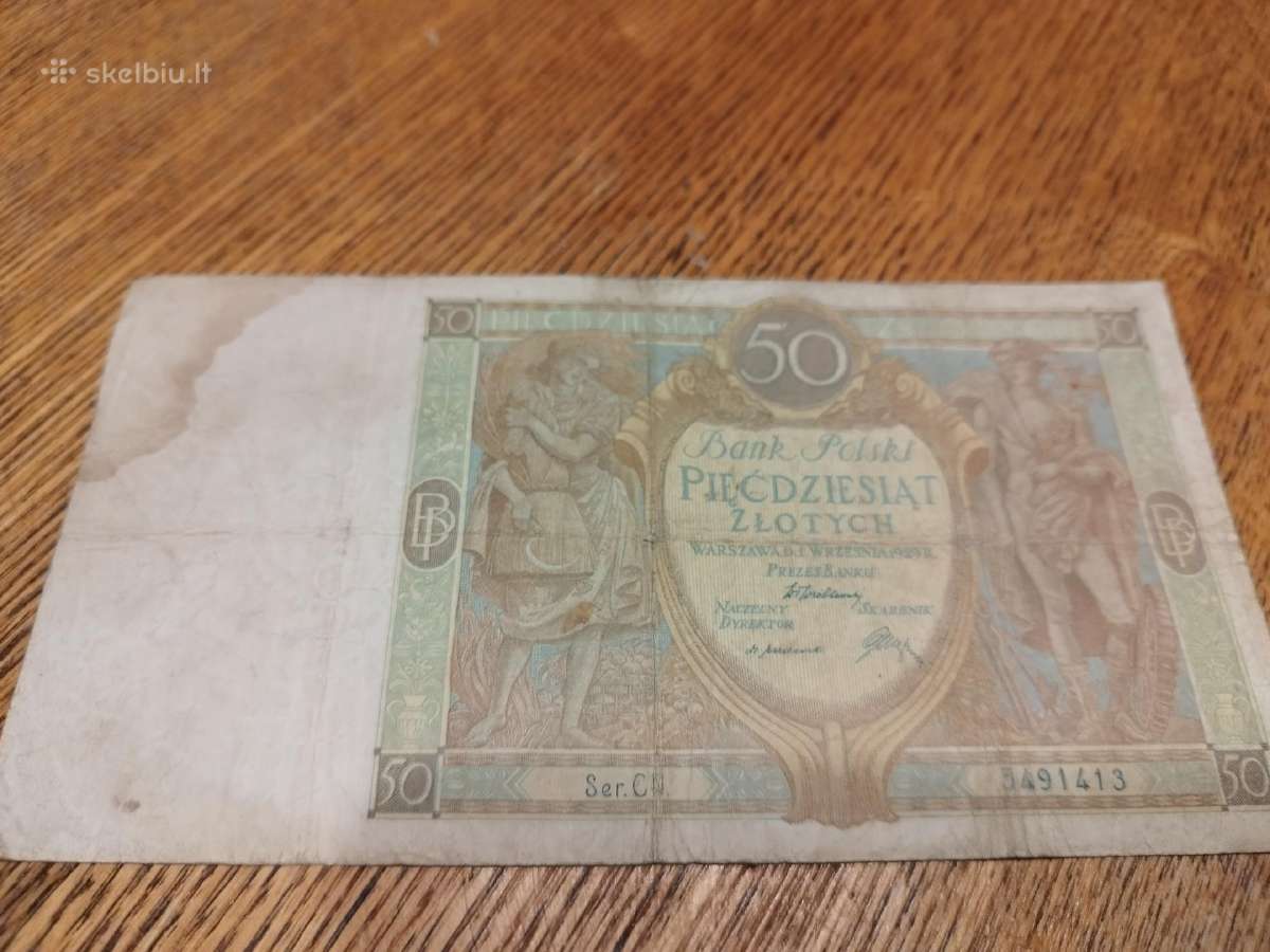 Banknotas cirkuliavęs Vilniaus krašte - nuotraukos Nr. 3