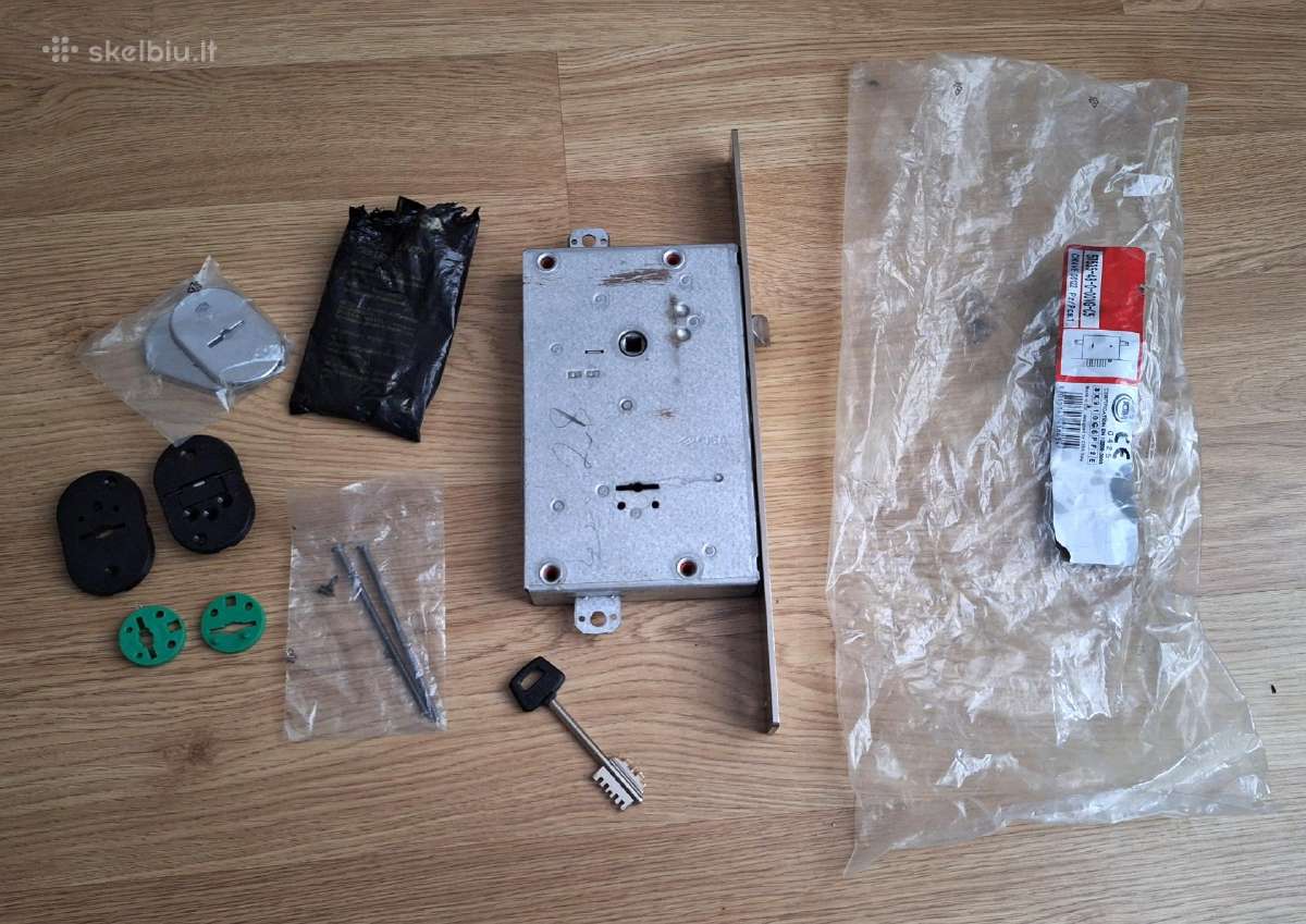 Įleidžiamoji spyna Cisa 57535.48 chromuota - nuotraukos Nr. 2