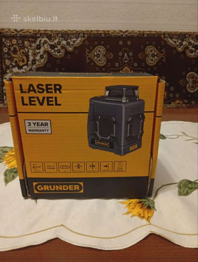 Lazerio lygis Grunder