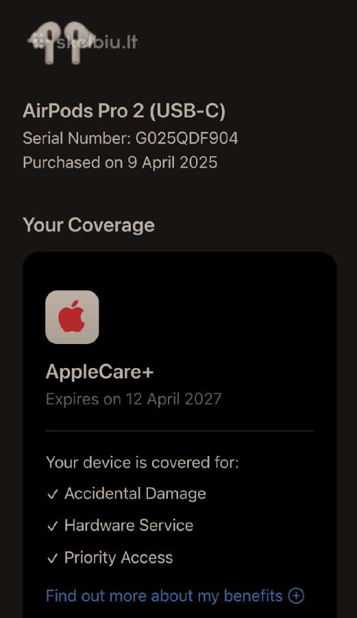 Airpods Pro 2 (usb-c) - nuotraukos Nr. 6