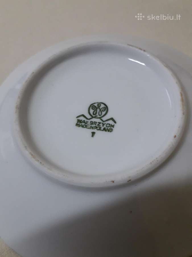 Antikvarinis Walbrzych porceliano servizas. - nuotraukos Nr. 4