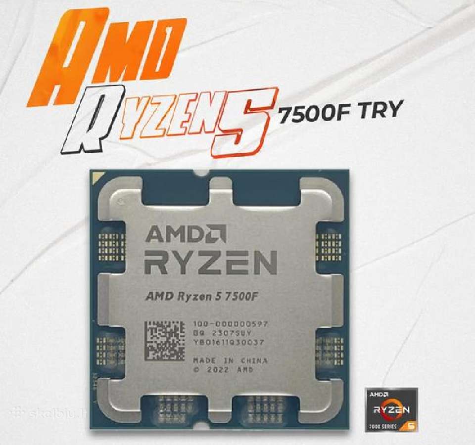 R5-7500f Am5, 32gb/ddr5, 16gb/5060ti, 2tb/SSD, Wf+ - nuotraukos Nr. 16