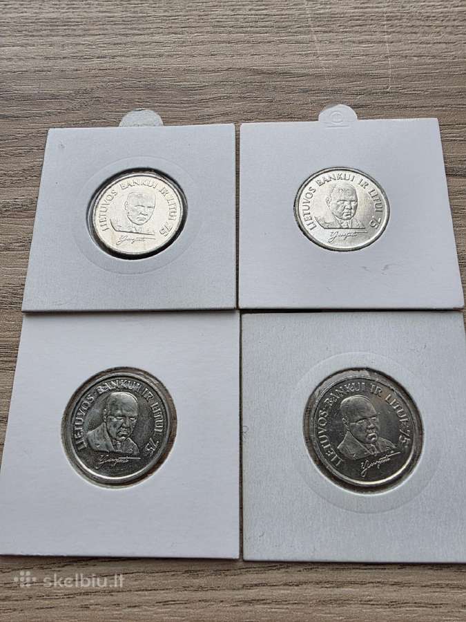 1997 metų 1 litas Jurgutis Unc