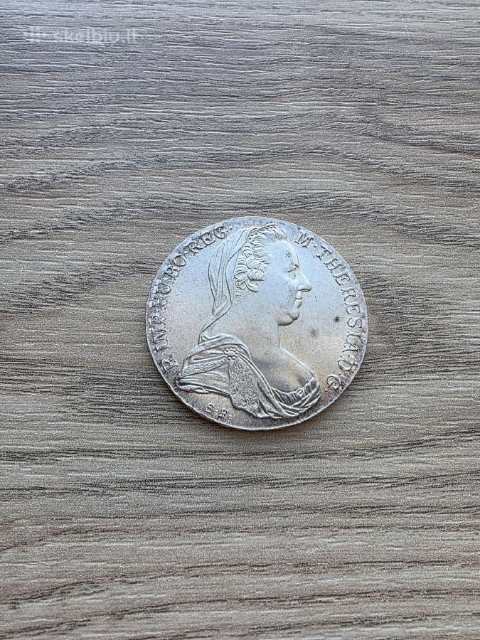 1780 metų 1 taleris Austrija Restraikas Sidabras