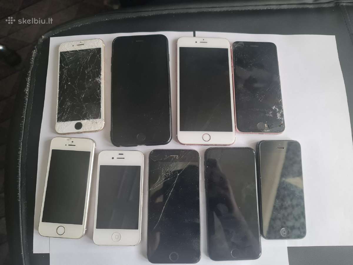 iPhone telefonų laužas