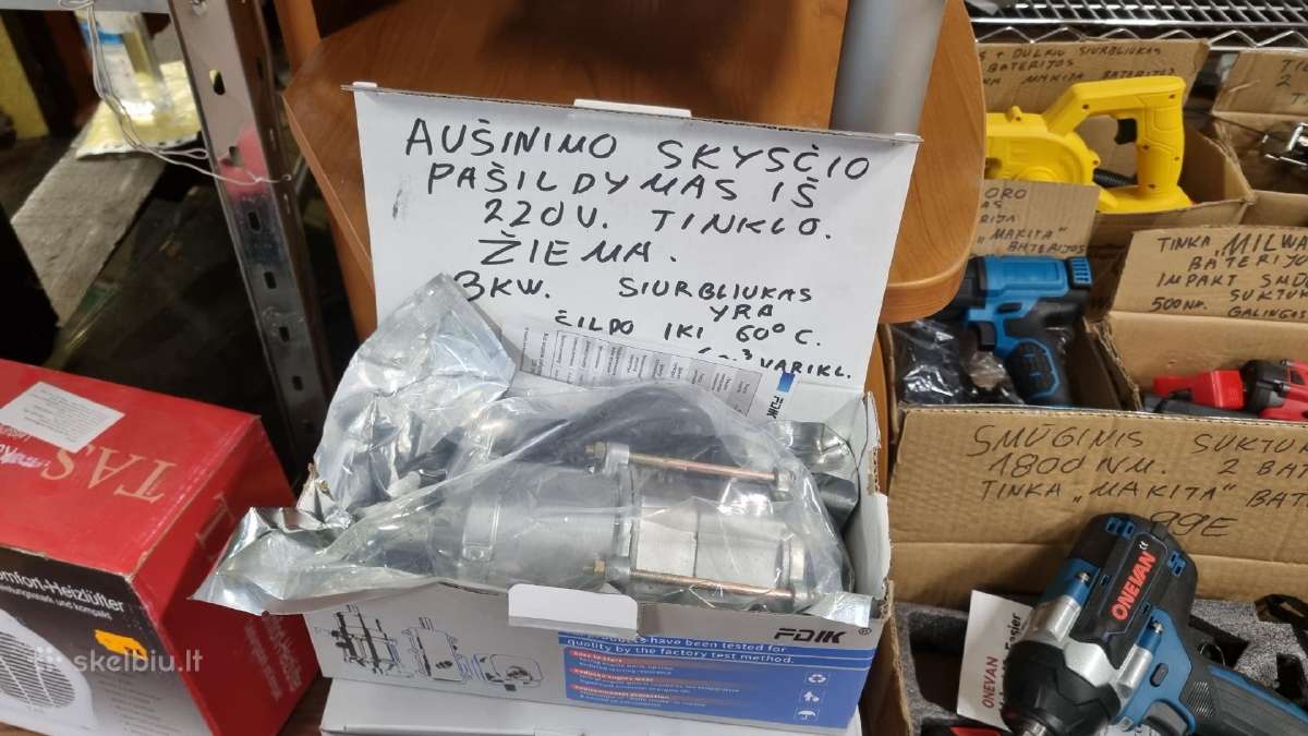 Aku.benzino ar dyz.perpumpavimo siurbliukas - nuotraukos Nr. 8