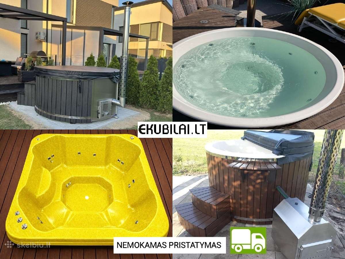 Nauji Kubilai Su Masažu LED Apšvietimu priedais - nuotraukos Nr. 38