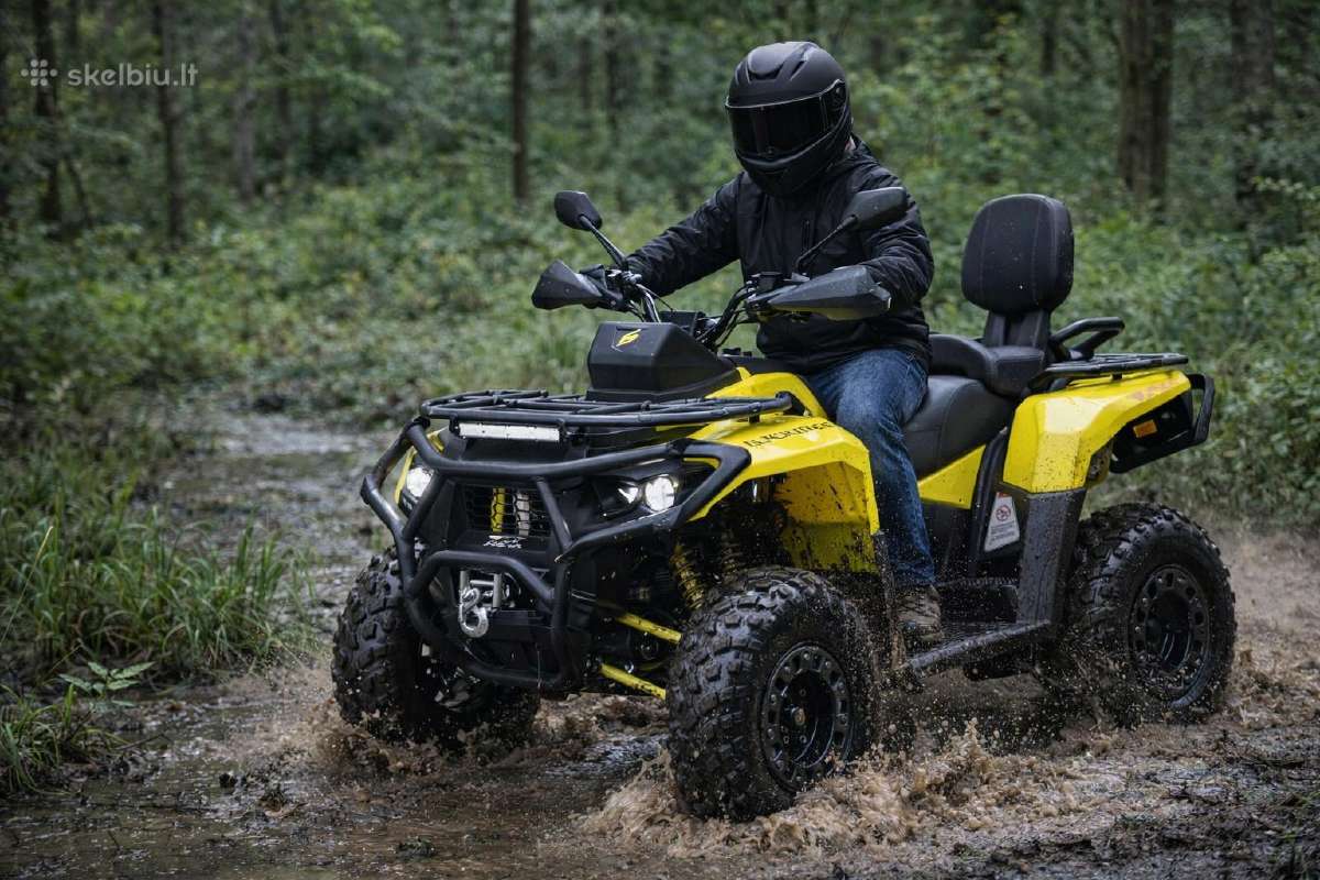 Benzininis keturratis Asix Loncin Gladiator 200 cc