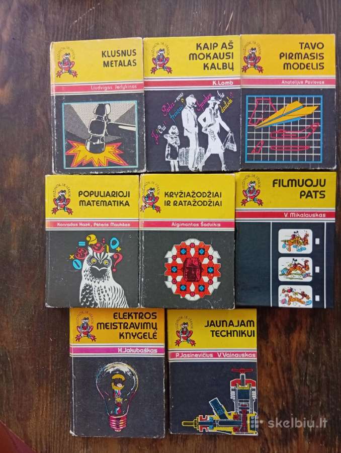 Knygutes "sužinok ir išmok"