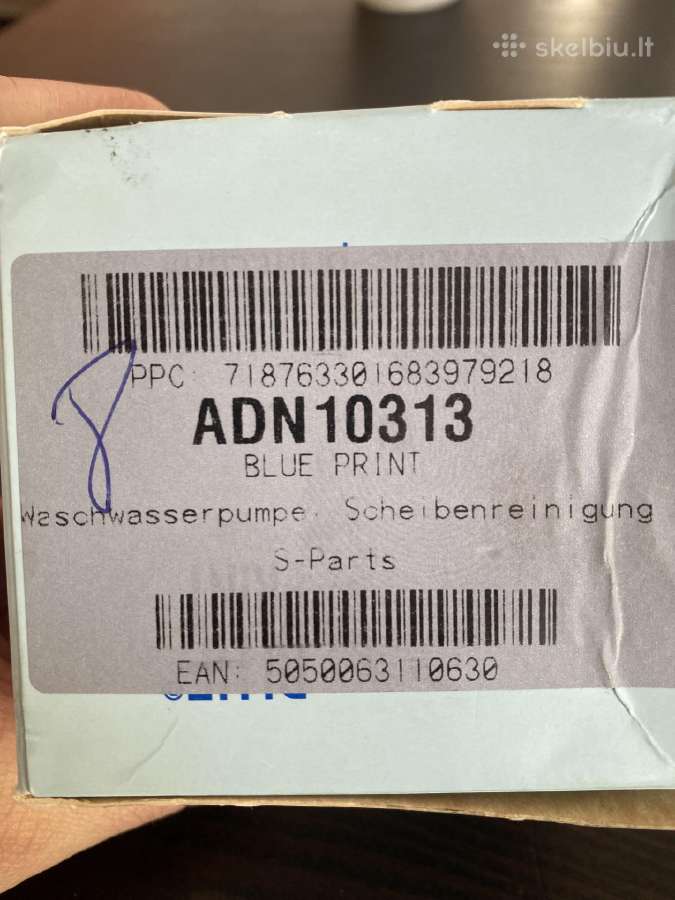 Blue Print Adn10313 Vandens siurblys, priekinio st - nuotraukos Nr. 8