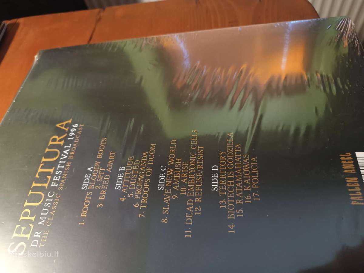 Sepultura Dr. Music Festival 1996 Lp Unoficial - nuotraukos Nr. 2