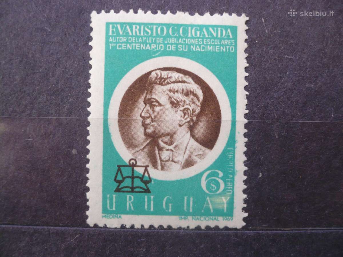 1970 m. oro paštas – Evaristo Cigandos 100-osios