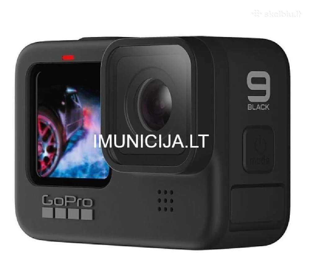 Gopro Hero 9 veiksmo kamera + 3 mėn. garantija