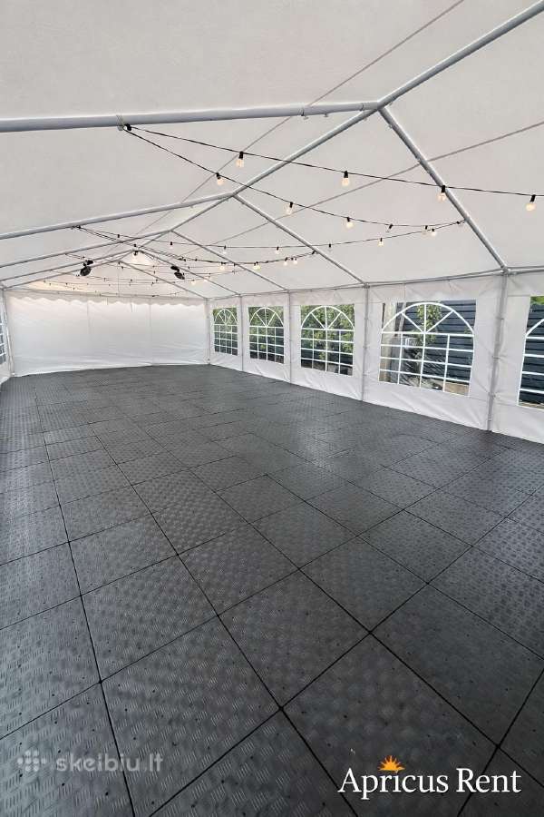 Palapinių, paviljonų ir lauko baldų nuoma - nuotraukos Nr. 9