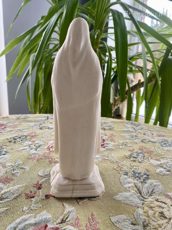 Vintažinė Šv.teresėlės skulptūra iš akmens - nuotraukos Nr. 5