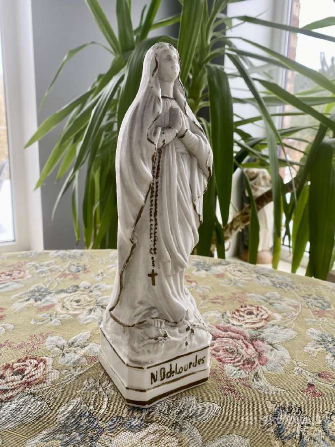 Graži vintažinė Mergelės Marijos statula - nuotraukos Nr. 2