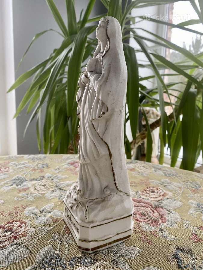 Graži vintažinė Mergelės Marijos statula - nuotraukos Nr. 3