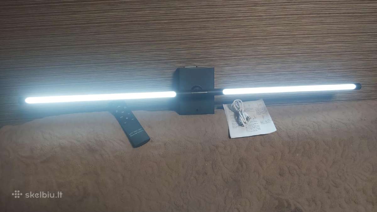 LED sieninis šviestuvas su pulteliu. - nuotraukos Nr. 2