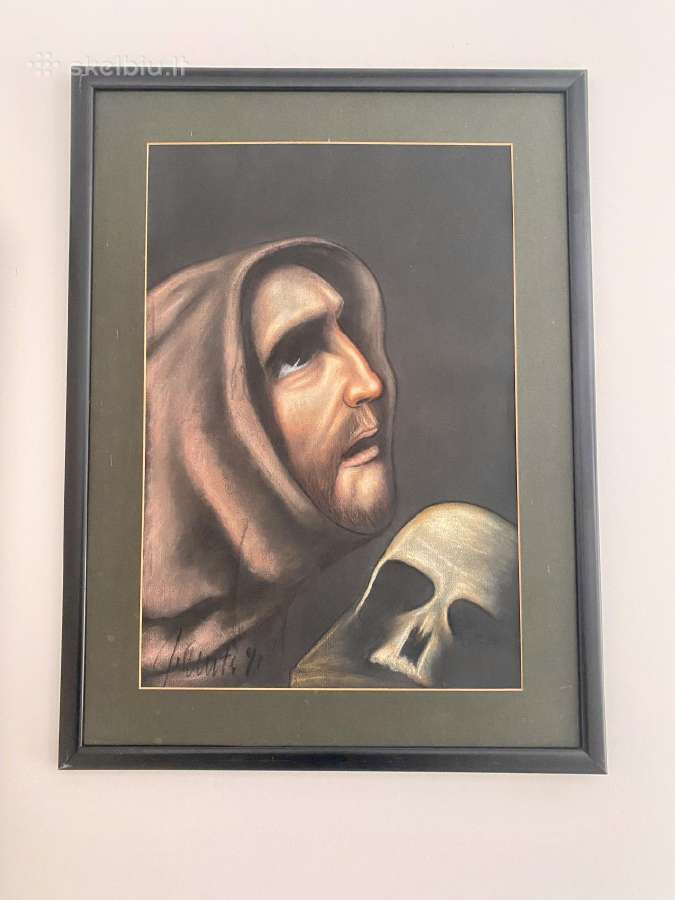 Įspūdingas Šv.pranciškaus Asyžiečio paveikslas