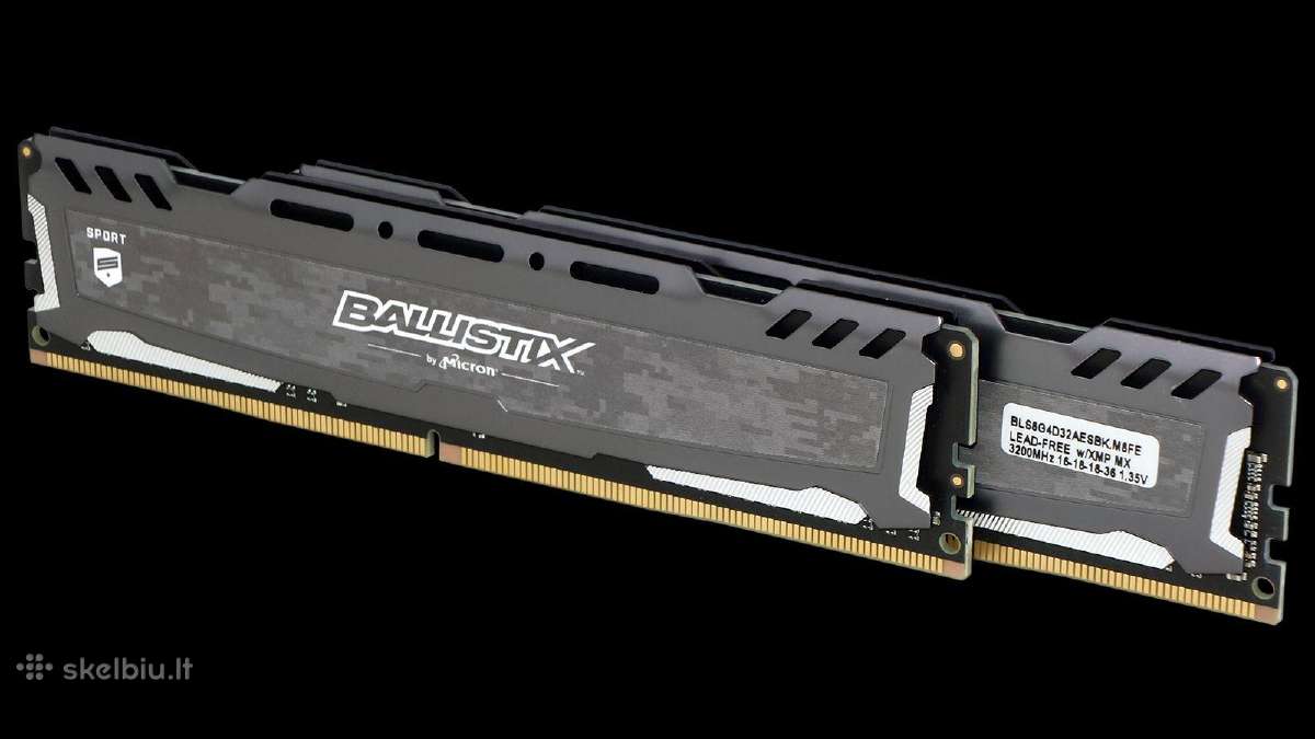 Ieškau Ddr4 Crucial Ballistix Sport 8gb