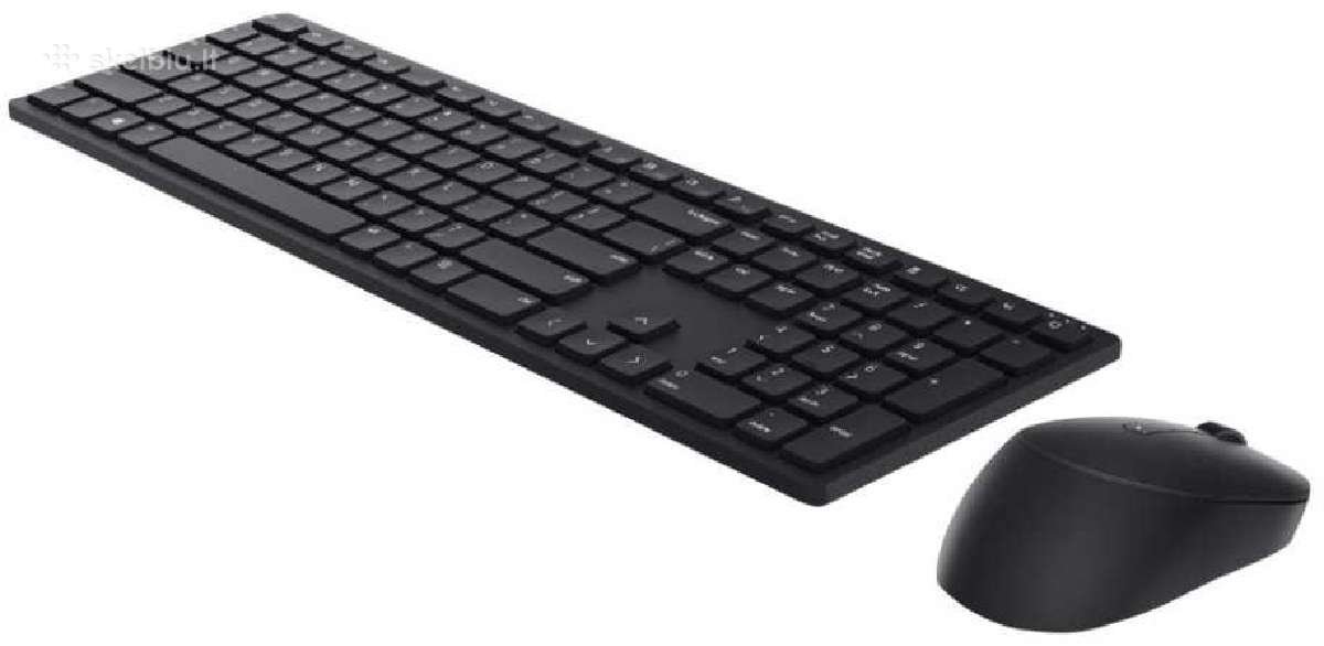 Dell Pro Klaviatūra ir pelė Km5221w Us Nauja-30eu