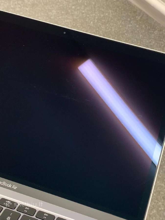Apple MacBook Air M1 (2020) A2337 8gb RAM 256gb - nuotraukos Nr. 9
